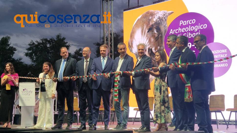 Vinitaly and the City taglia il nastro, Lollobrigida: "l'Italia difende il vino perchè è cultura, lavoro e identità" 62 taglio nastro vinitaly 04