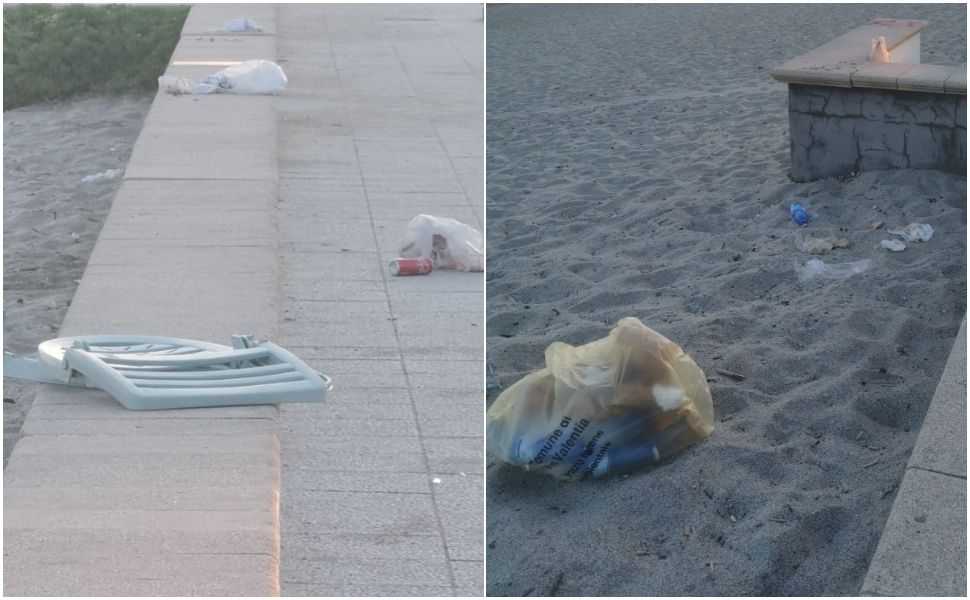 Vandalismo, l’amministrazione alza la voce: “Basta inciviltà”. Nuove telecamere e sanzioni per i responsabili 59 vandalismo vibo marina rifiuti spiaggia 01
