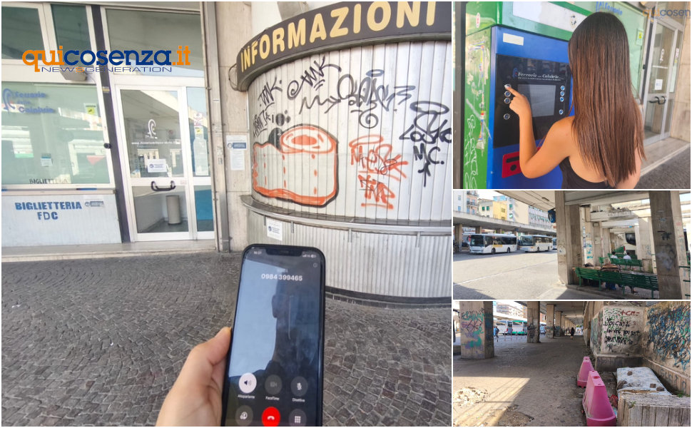 Autostazione di Cosenza disservizi