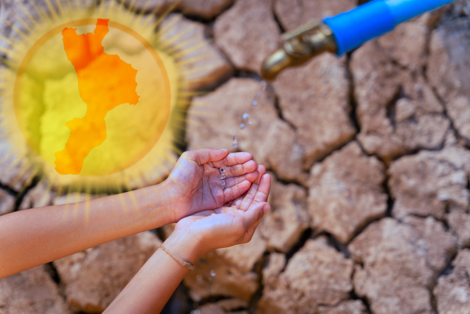 Caldo Calabria siccità acqua