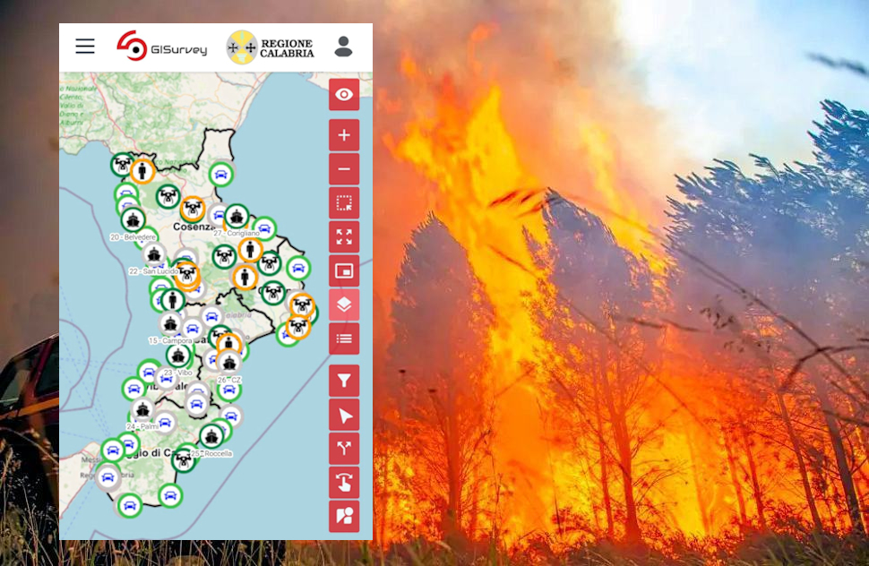 Il Pd attacca: "la Calabria brucia e Occhiuto scappa". Gallo: "fango: 25 droni sempre operativi in tutta la regione" 68 Incendi Calabria