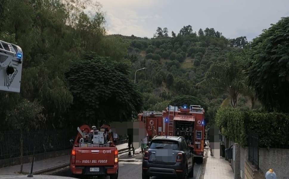 Incendio Catanzaro