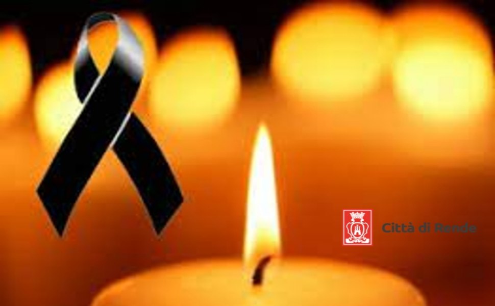Lutto citta Rende