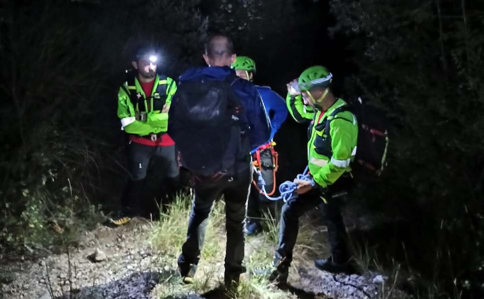 Recupero escursionisti Saracena 01