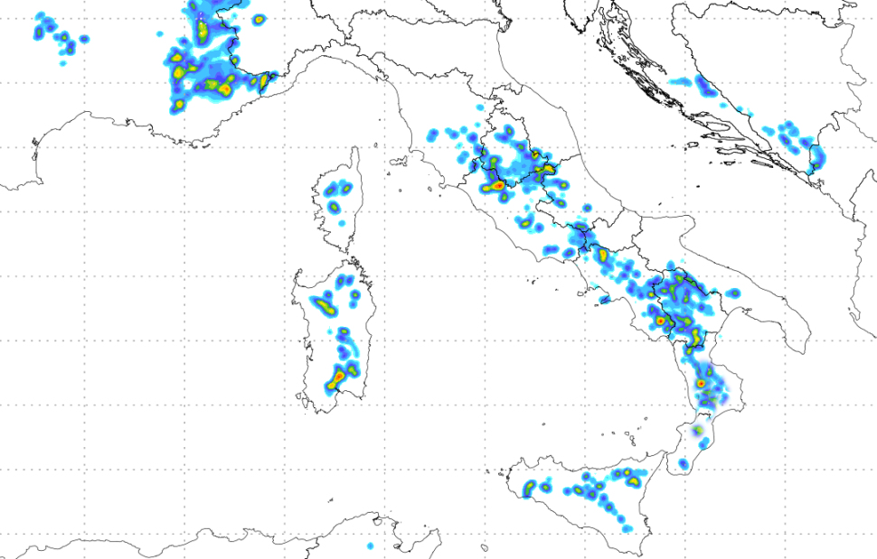 Meteo Cosenza: sole e caldo nel week end più atteso dell'estate. Ma insidia temporali anche a Ferragosto 52 Temporali Calabria Ferragosto