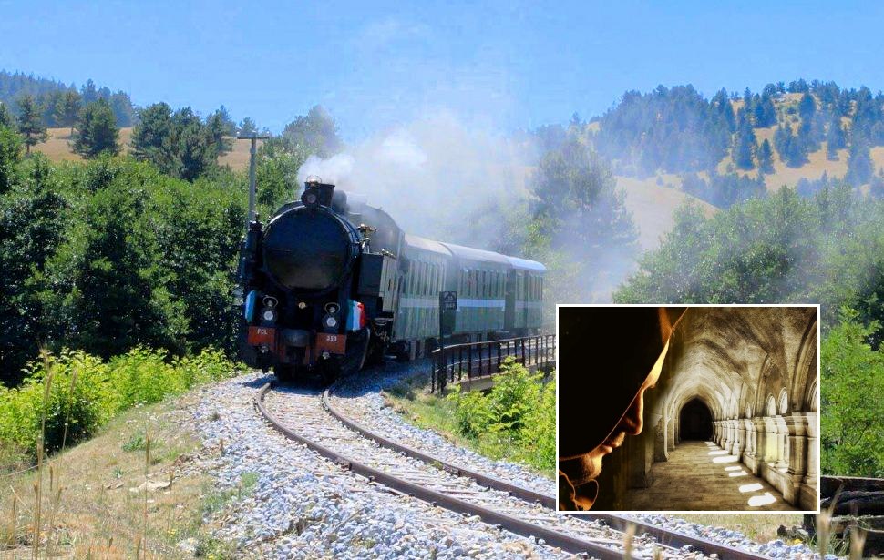 San Giovanni in Fiore, il treno della Sila in viaggio sul cammino dell'abate Gioacchino da Fiore 67 Treno Della Sila Gioacchino Da Fiore
