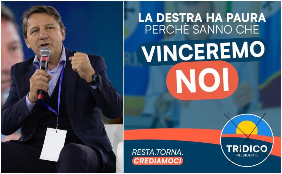 Tridico contro sondaggio