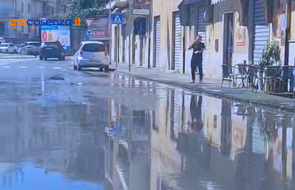 Via Pomponio leto perdita acqua