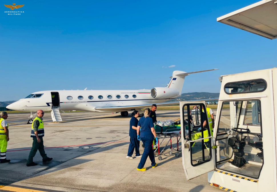 Volo aeronautica militare Lamezia