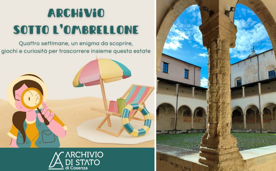 archivio stato sotto lombrellone