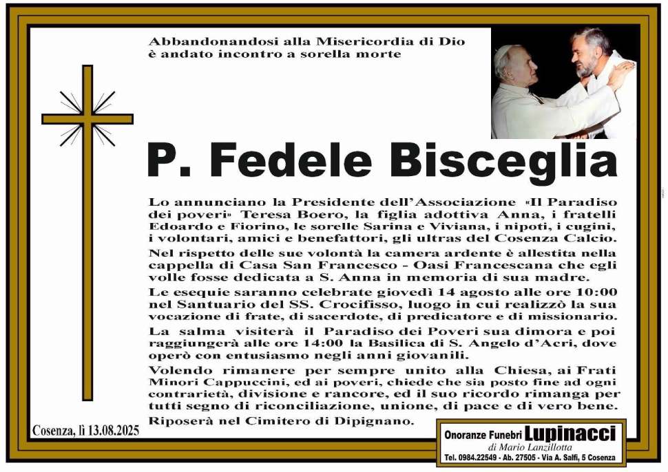 manifesto padre fedele