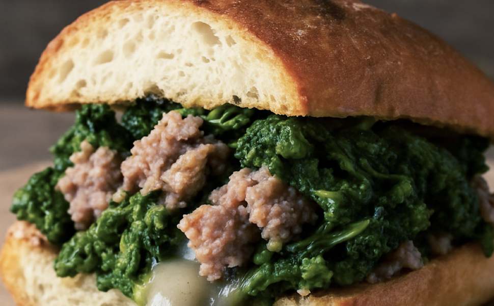 panino salsiccia e broccoli 01