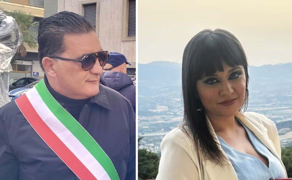 sindaco luzzi federico e maria leone assessore