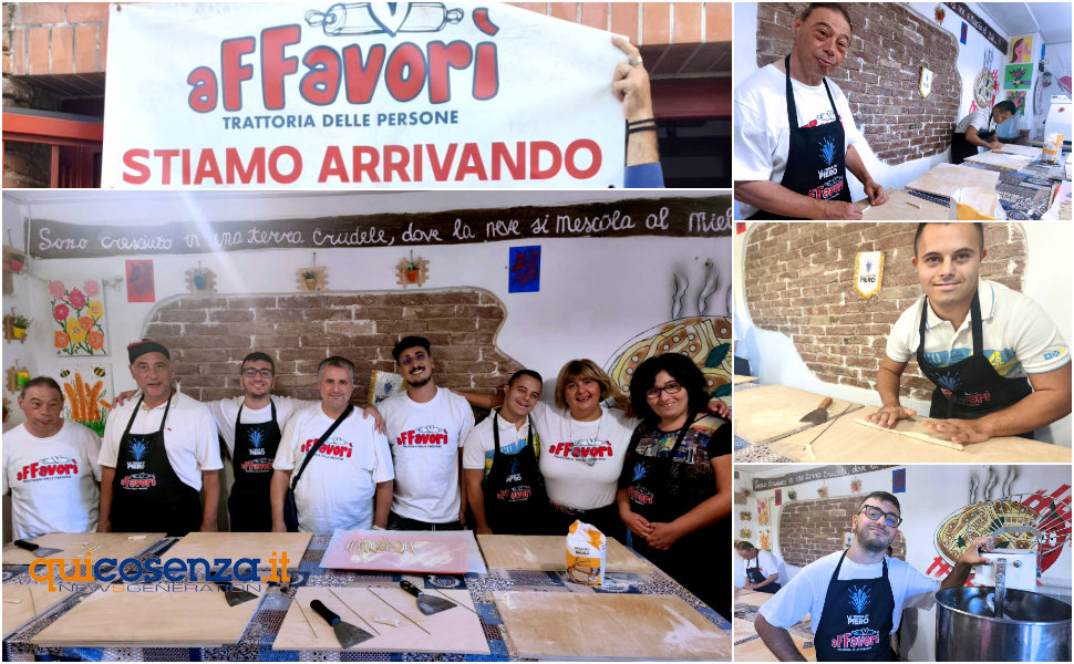 Affavorì trattoria delle persone Centro storico Cosenza