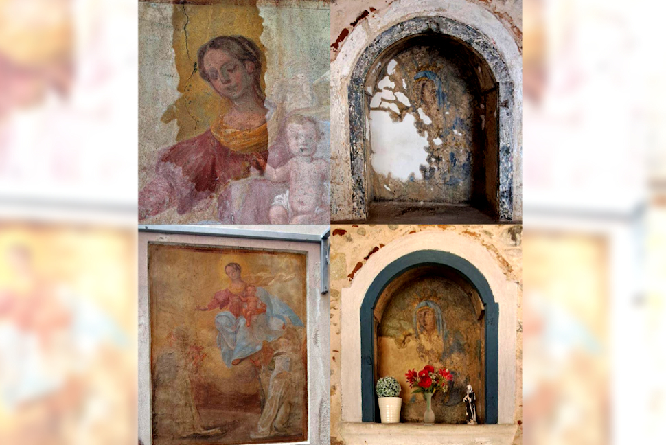 Restaurate due edicole sacre nel cuore di Cosenza vecchia: segni di fede e identità ritrovata 71 Edicole votive Cosenza Vecchia