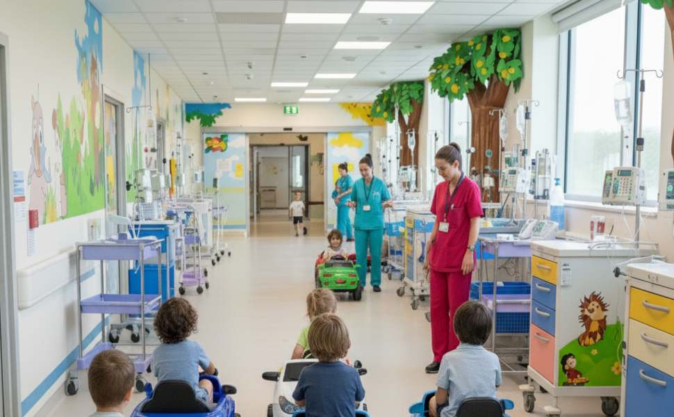 Macchinina reparto pediatrica Dulbecco