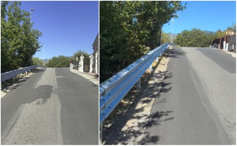 Cosenza, messa in sicurezza la strada che da Serra Spiga porta a Mendicino. De Cicco: «Presto altri lavori» 51 Cosenza strada Serra Spiga Mendicino
