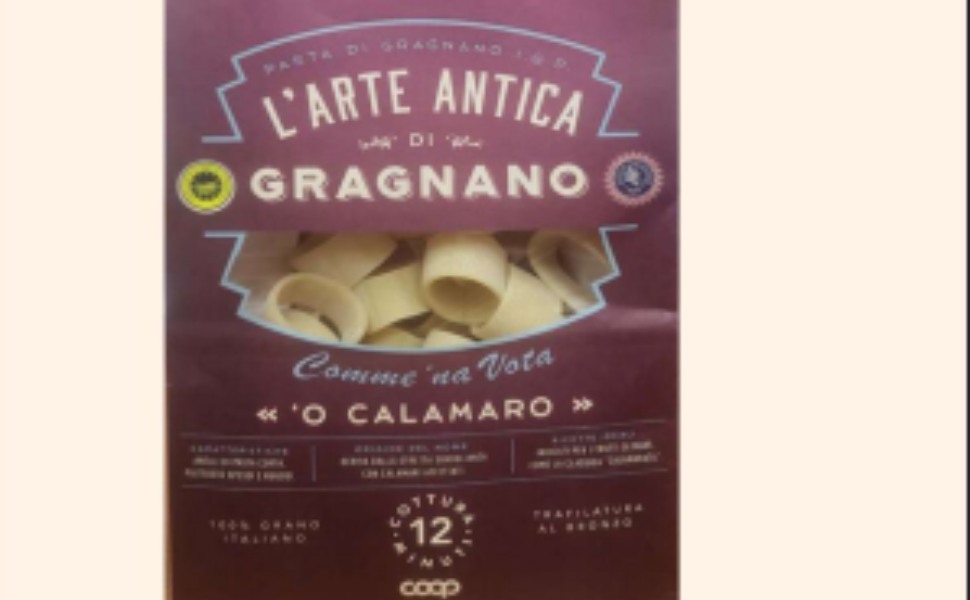Pasta COOP richiamo alimentare