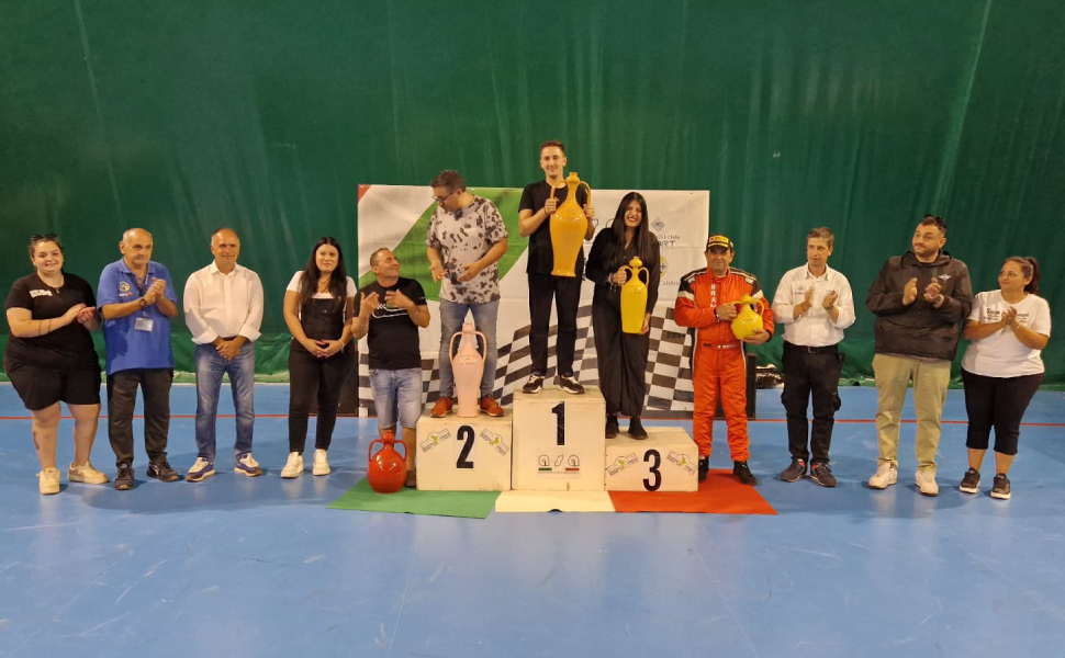 Podio assoluti 6 Slalom Città di Altomonte