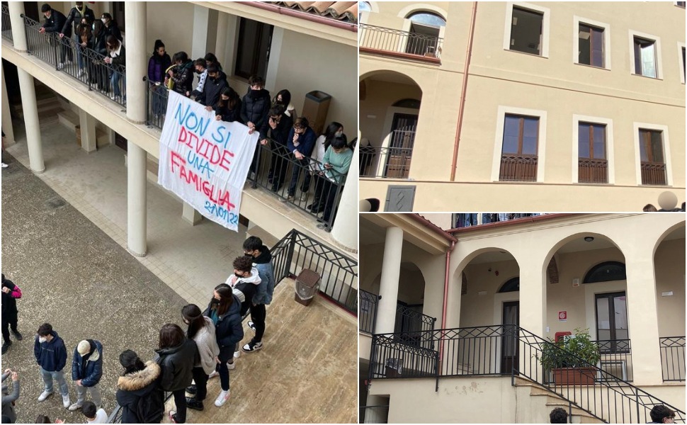 Stop all'uso dell'immobile delle Canossiane per il Telesio. Appello del Comitato Piazza Spirito Santo «che fine farà?» 51 canossiane istituto liceo cosenza
