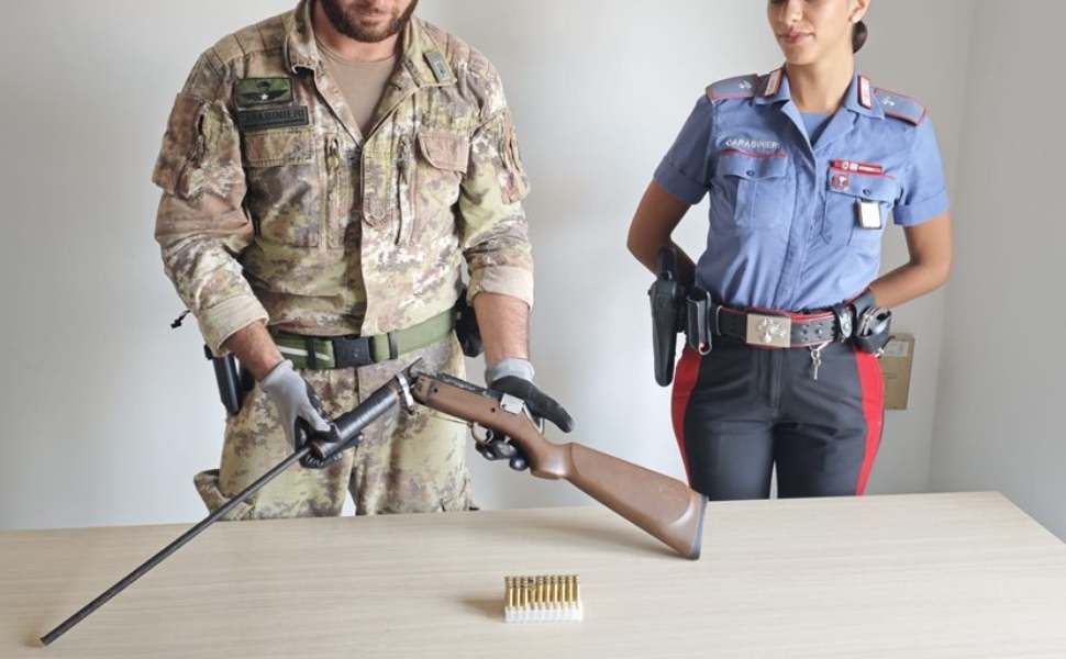 cimina fucile munizioni