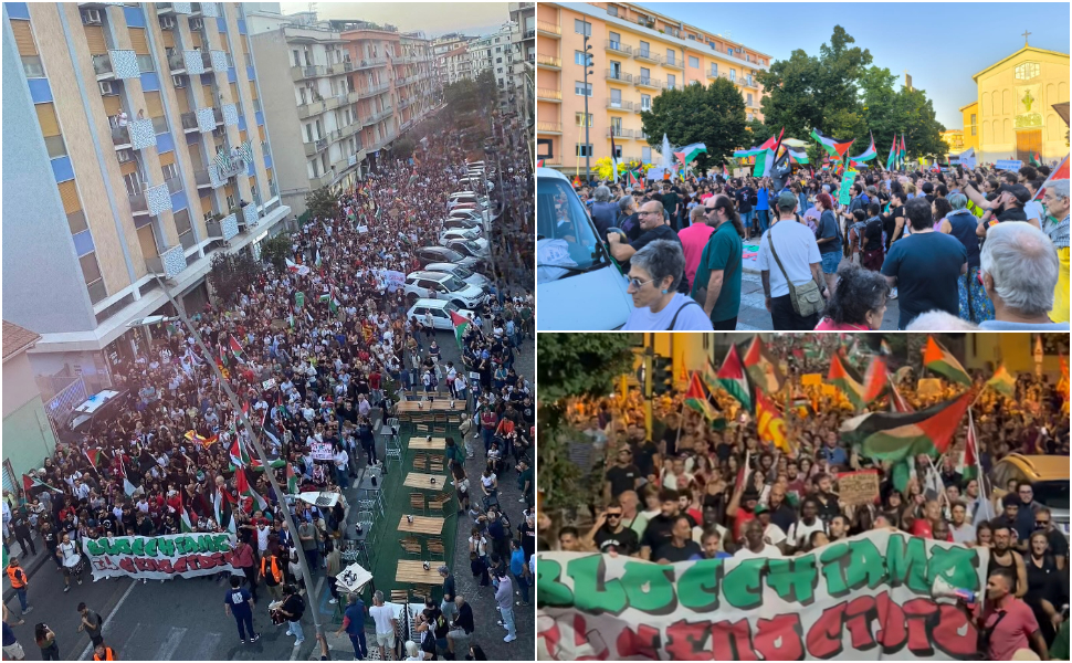 corteo gaza cosenza