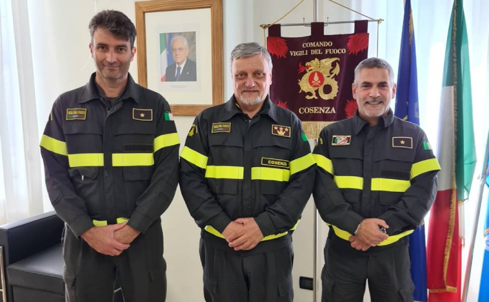 nuovi tecnici vigili fuoco cosenza