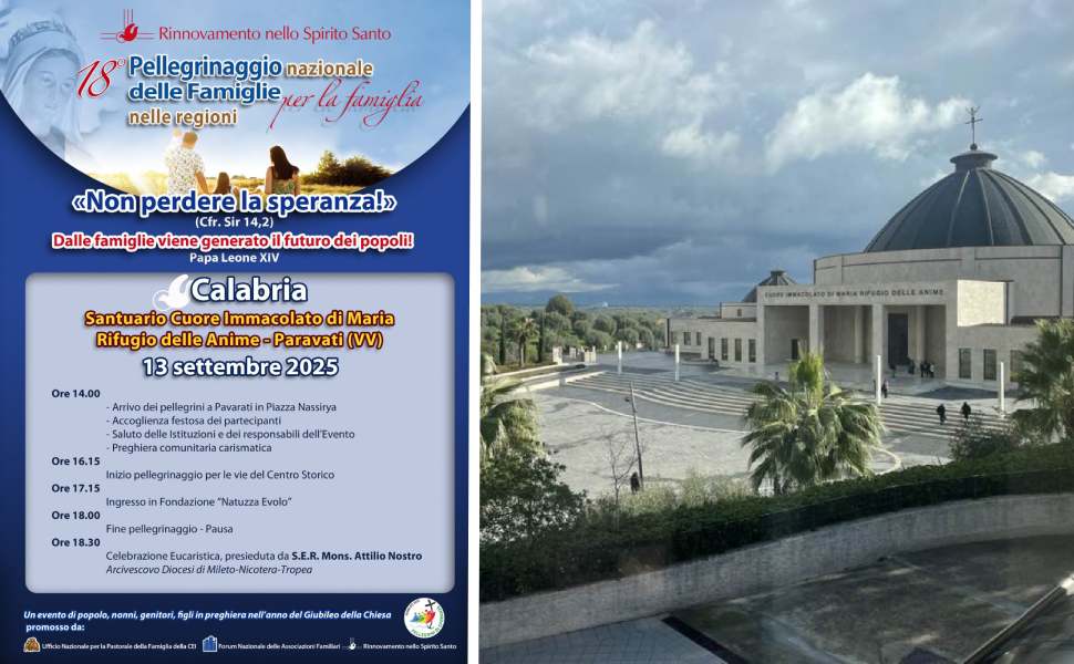 pellegrinaggio nazionale famiglie paravati