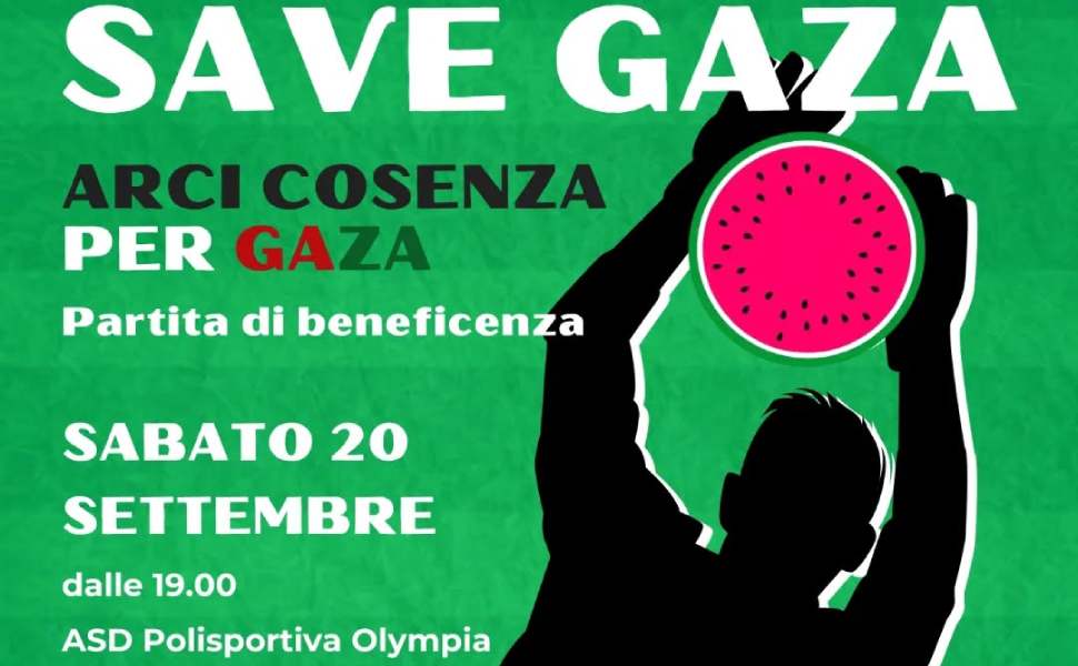 save gaza arci cosenza