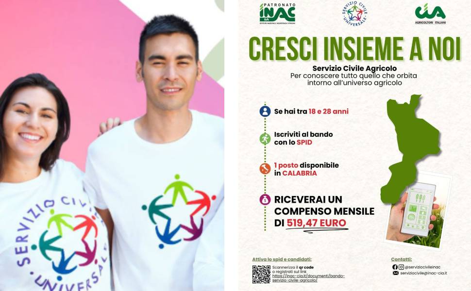 servizio civile cia agricoltura