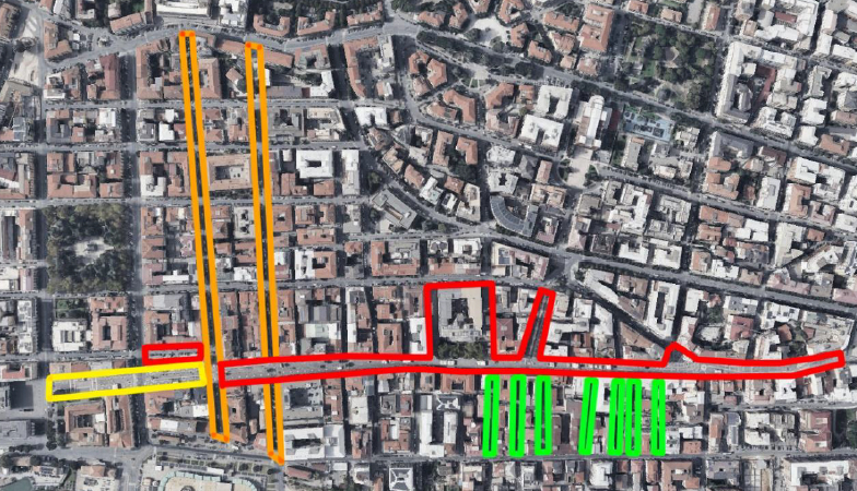 Corso Mazzini, il Mab e il cuore di Cosenza si (ri)accendono. Nuova illuminazione con led e proiettori 60 wdfwgfew