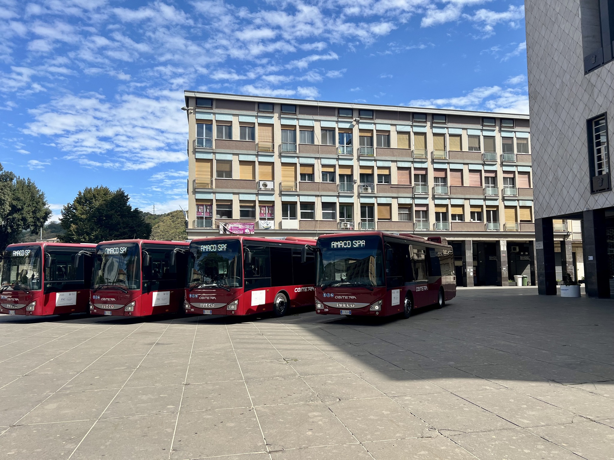 Amaco, conto alla rovescia: in arrivo 16 nuovi autobus a Cosenza 53 558934550 1128677432574803 2530943854561526643 n 1