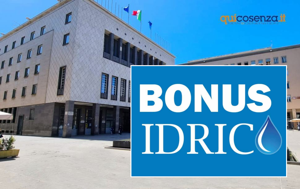 Bonus Idrico Comune di Cosenza