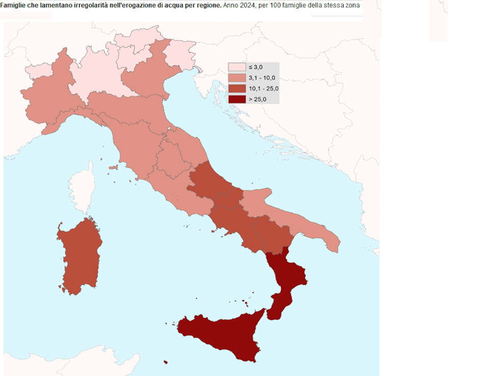 Calabria irregolarita idriche