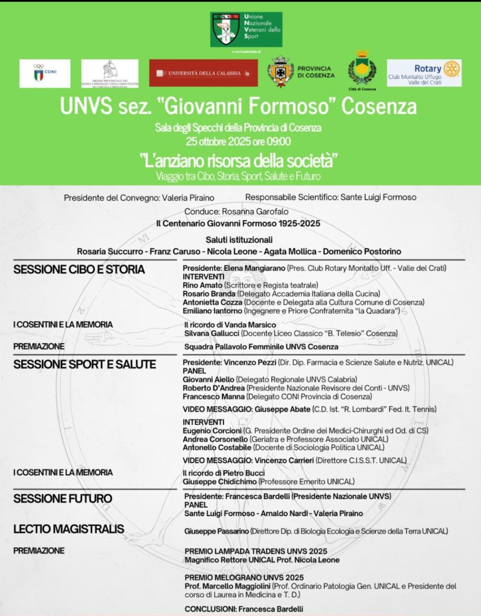 Convengno ruolo anziani Cosenza