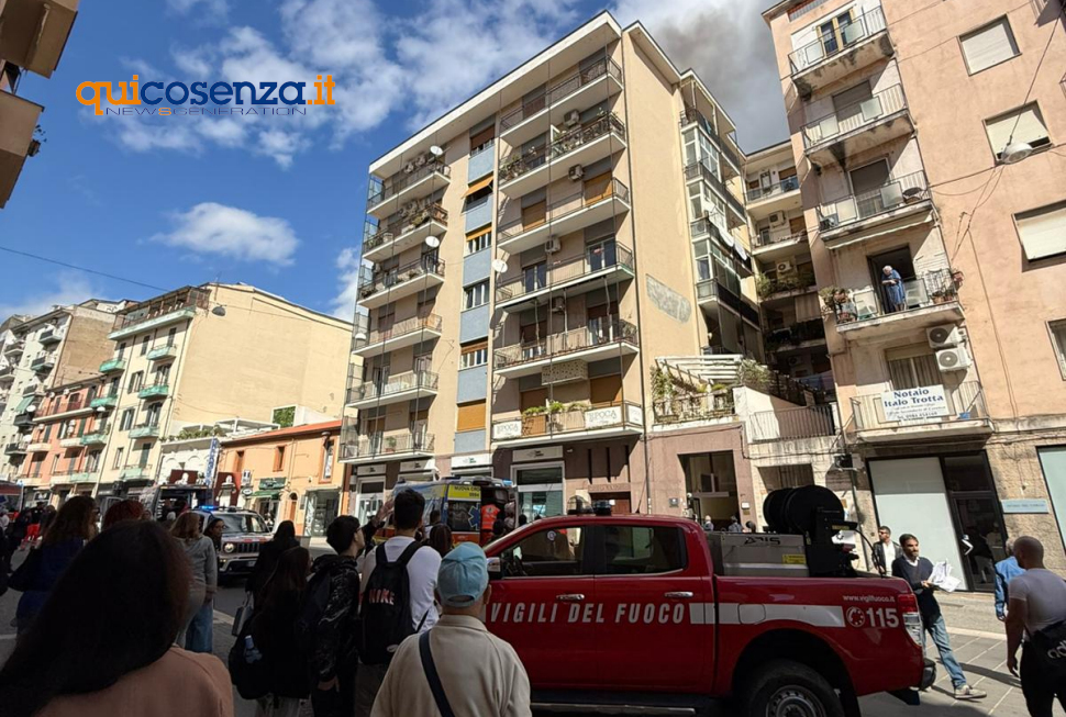 Incendio Corso Mazzini