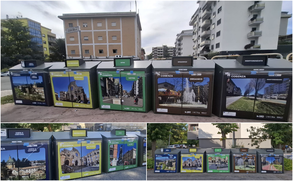 Isole ecologiche Cosenza postazioni