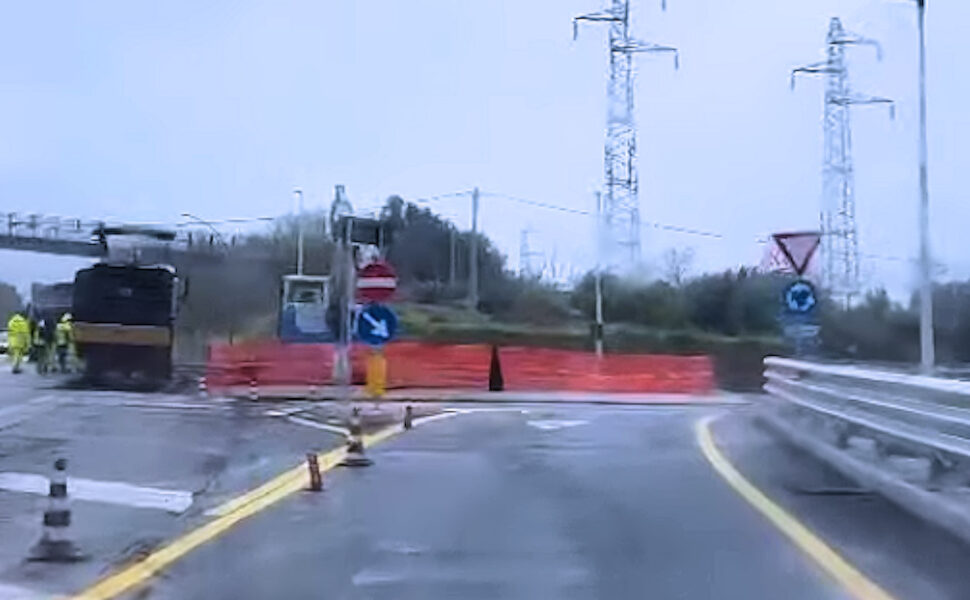 Rotatoria San Lucido Statale 18