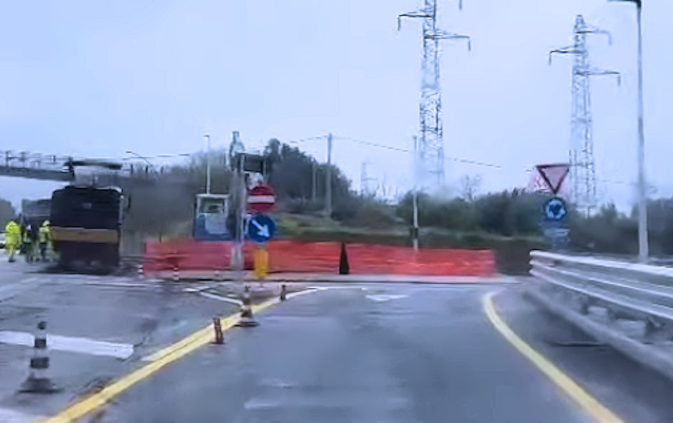 Rotatoria San Lucido Statale 18