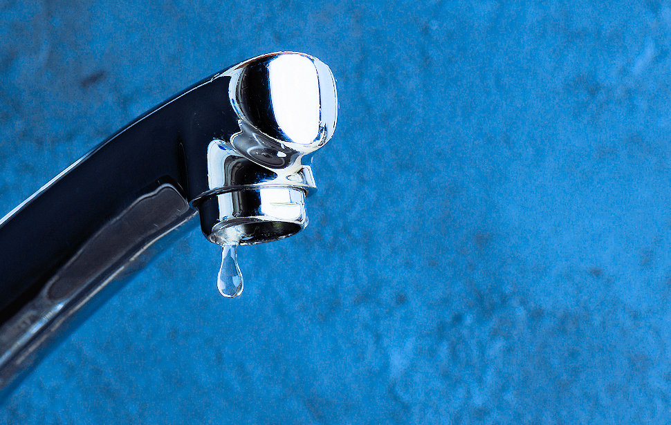 Acqua rubinetto a secco