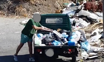 abbandono rifiuti fototrappola