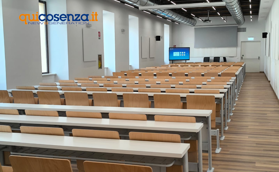 Unical, taglio del nastro per i corsi di Infermieristica e Fisioterapia nel complesso di San Domenico 54 aule unical complesso san domenico a Cosenza