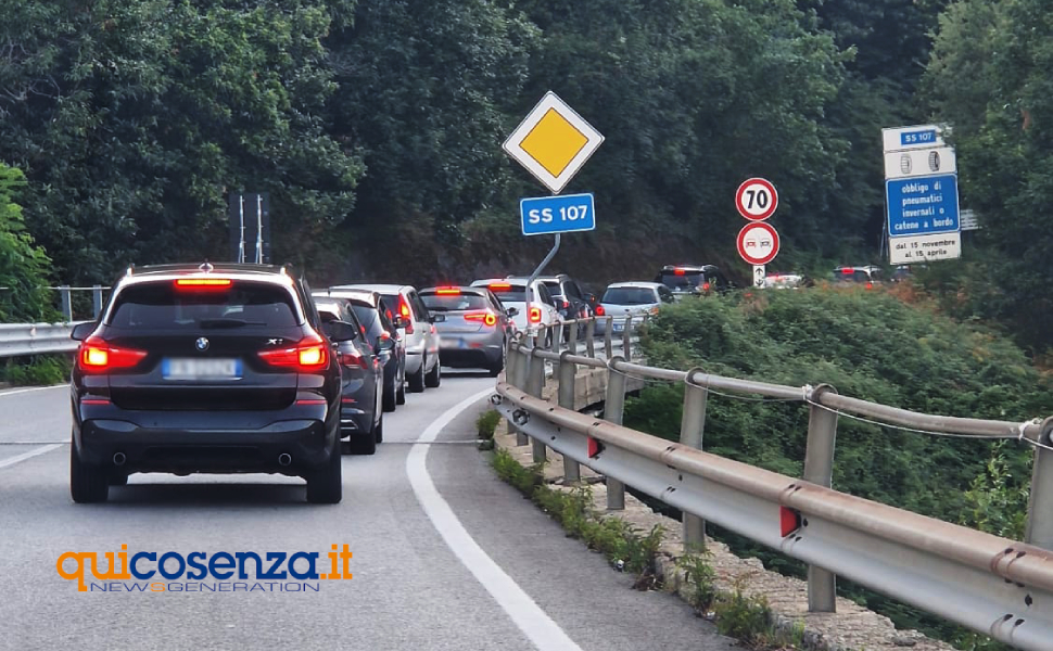 Stop al caos sulla statale 107: Cosenza punta sulla Strada dei Bruzi 53 code traffico statale 107 silana crotonese