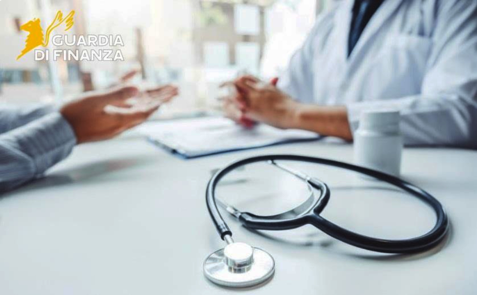 guardia finanza settore sanitario medico