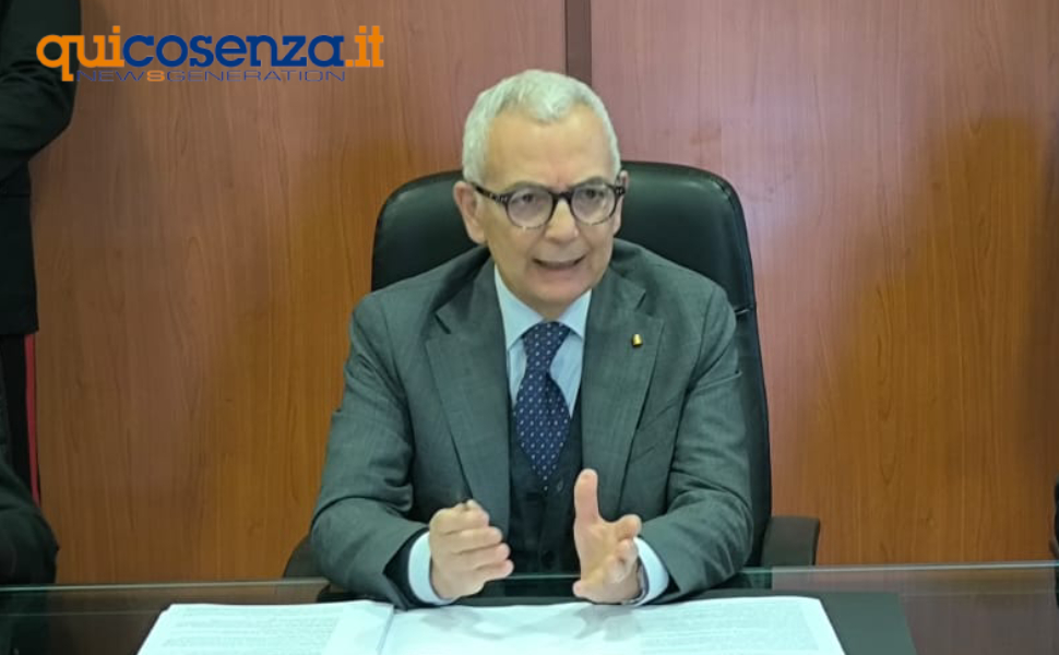 procuratore Capo di Cosenza Vincenzo capomolla