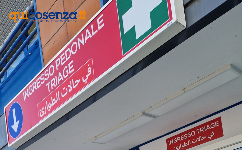 Indennità di Pronto soccorso negata ai sanitari, Pd contro la Regione: «Per i sottosegretari fulminei» 52 pronto soccorso cosenza ingresso triage 04