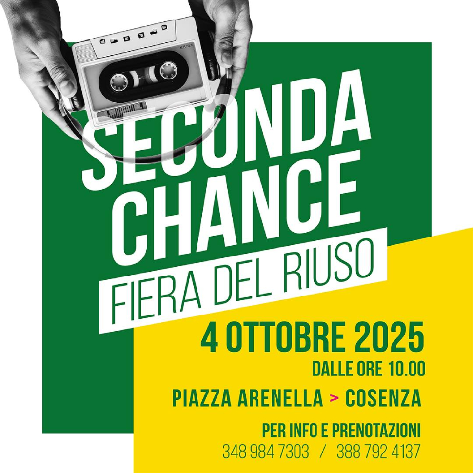 Cosenza, all'Arenella torna “Seconda Chance”: riuso, comunità e sostegno al popolo palestinese 54 seconda chance 04 ottobre