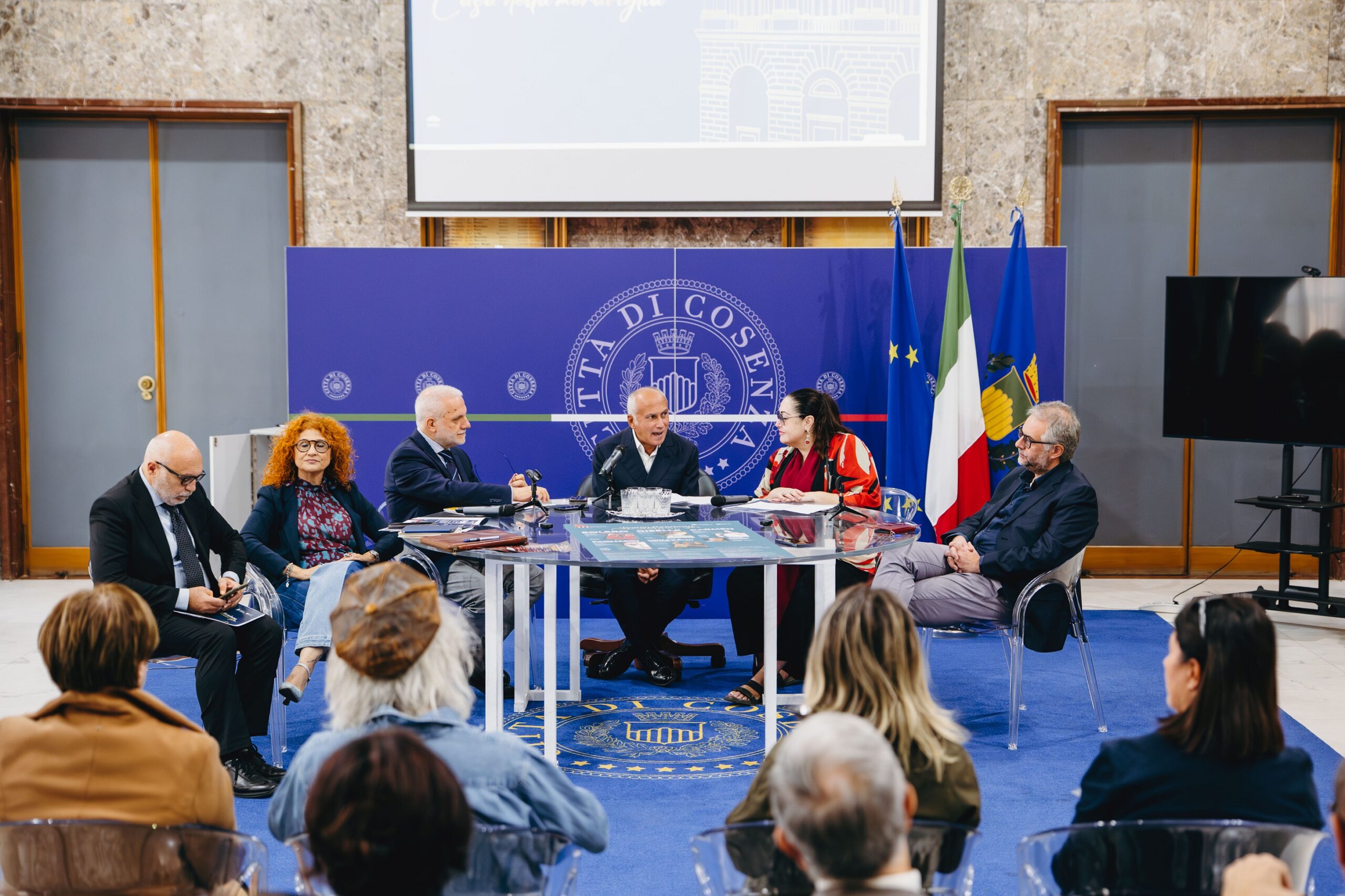un altro momento della conferenza foto Giuseppe Bianco scaled