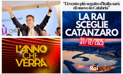 Capodanno Rai in Calabria 2026