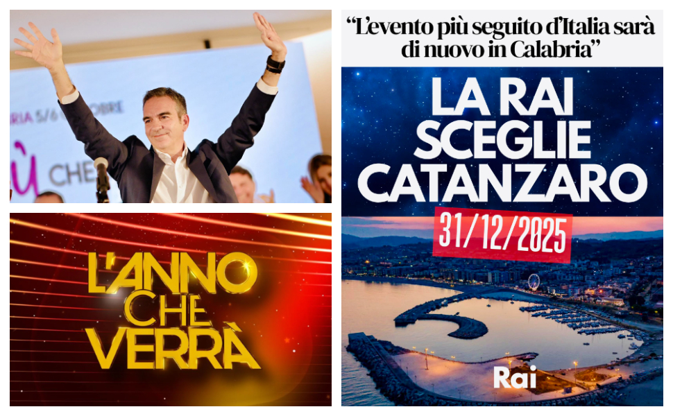 Capodanno Rai in Calabria 2026